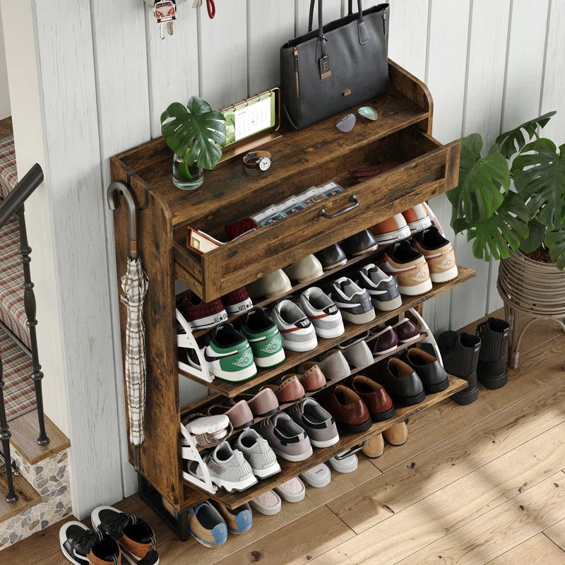 Shoe Storage Cabinet (Set of 2)