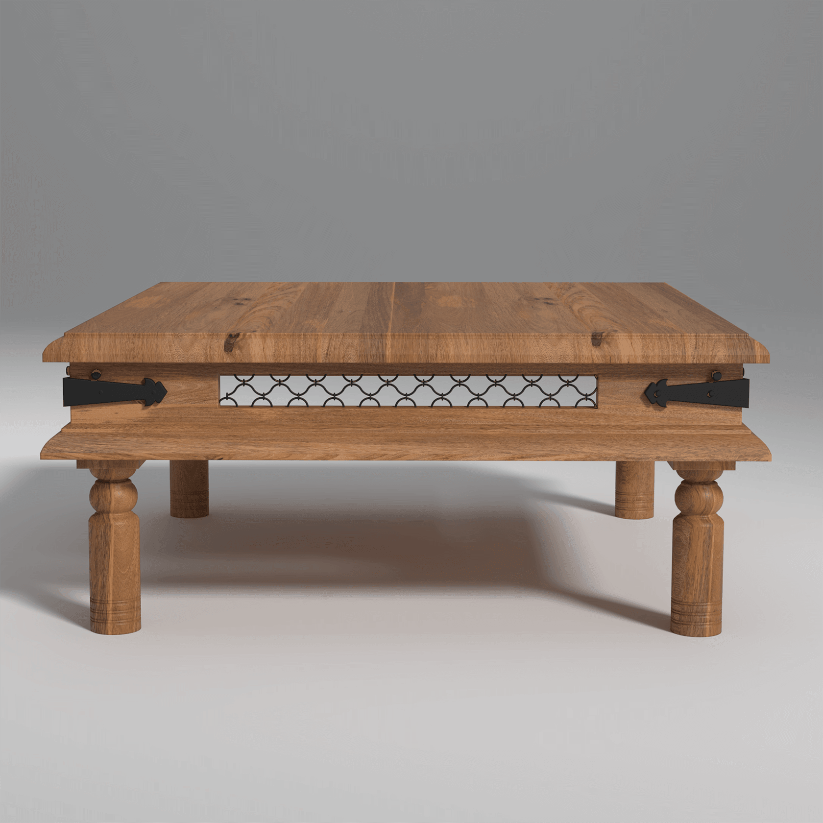 Roastroot Sheesham Wood Coffee Table In Light honey