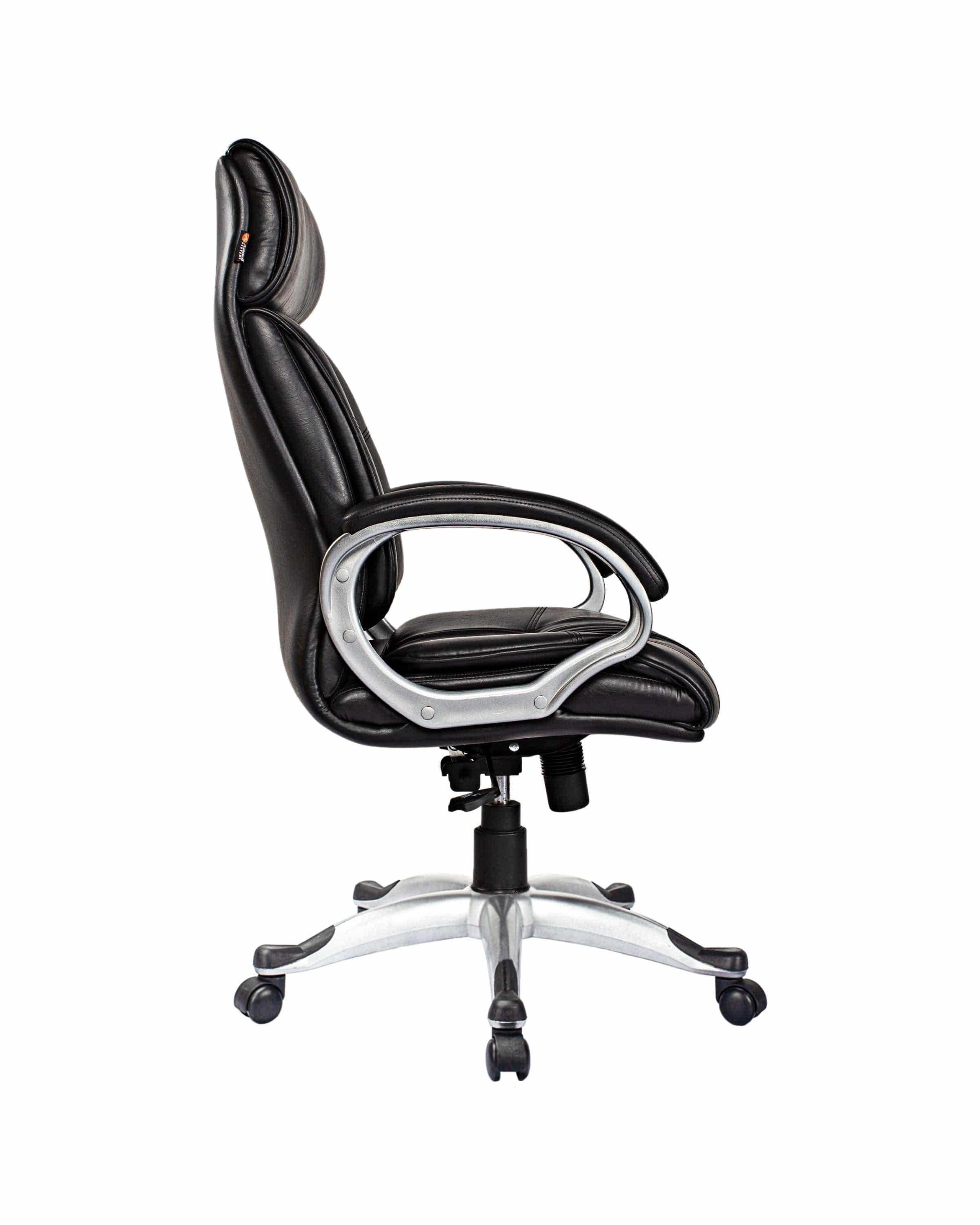 Adiko High Back Exceutive Chair in Black - Ouch Cart 