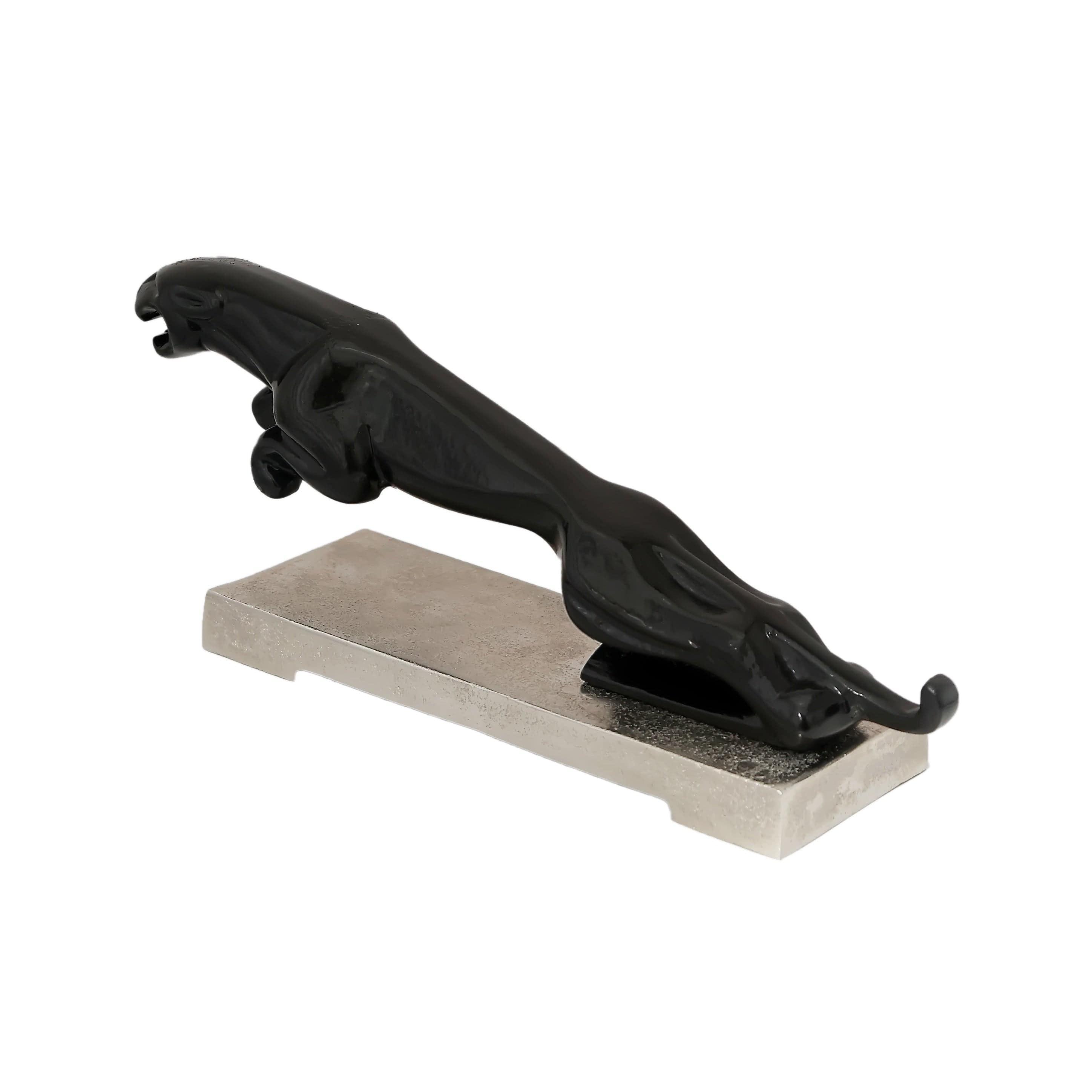 The panther's leap on Silver base - Ouch Cart 