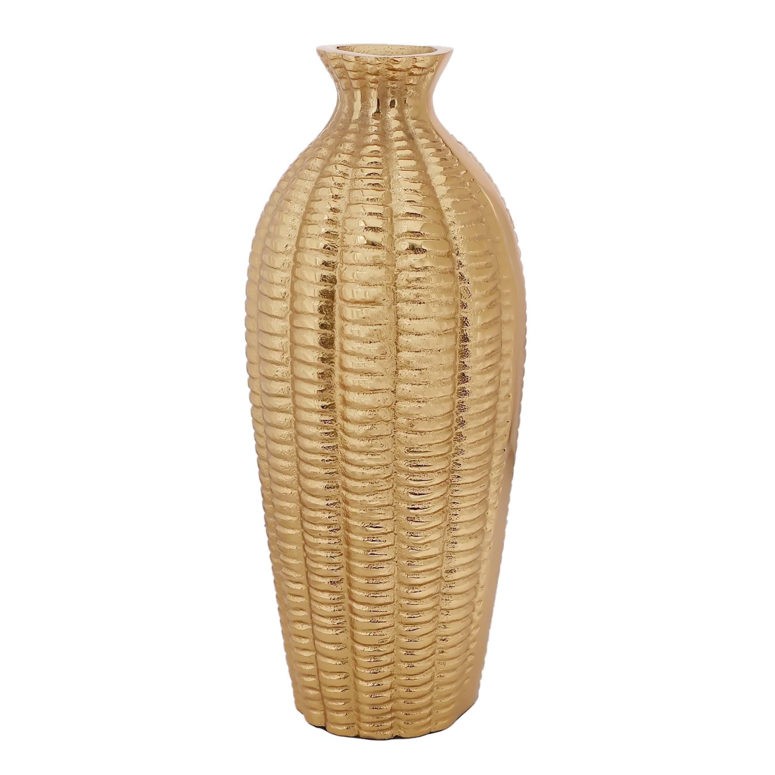 Serene Metallica Vase Gold - Ouch Cart 