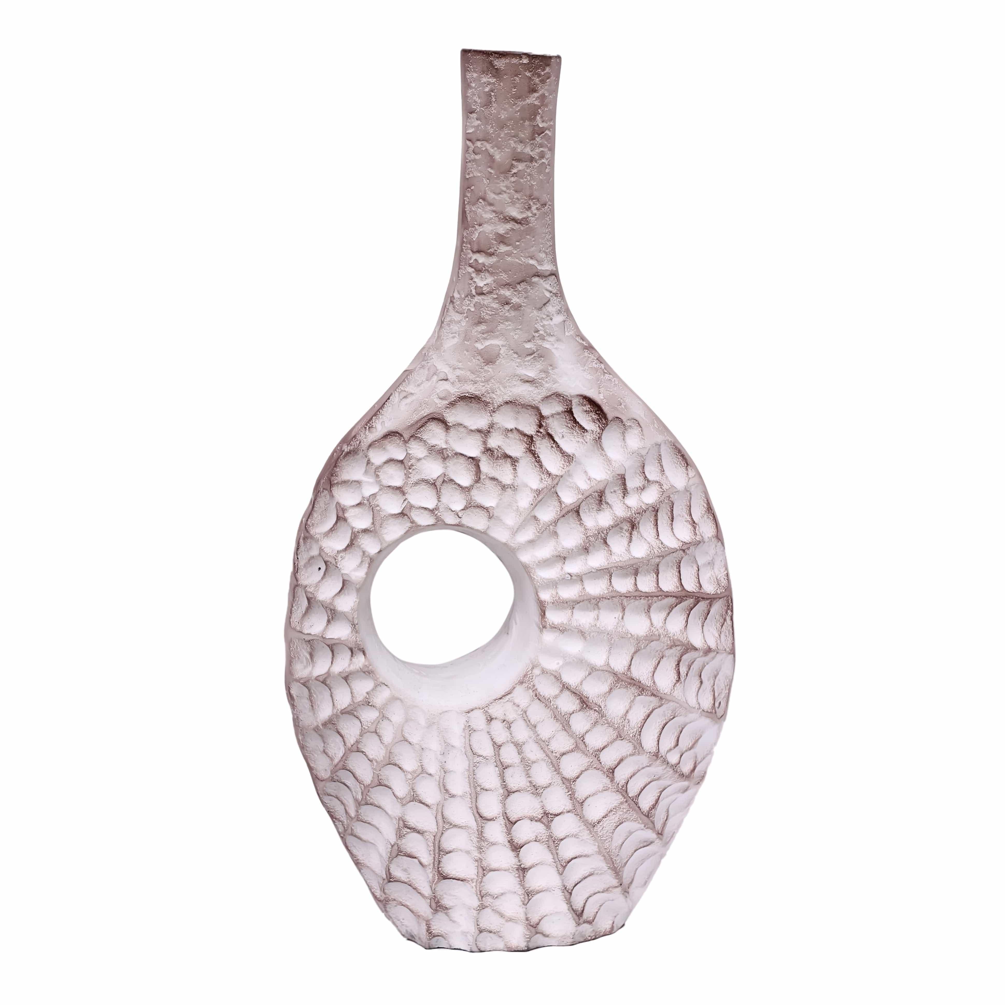 Seashell Serenity Vase - Dirty Pink Large - Ouch Cart 