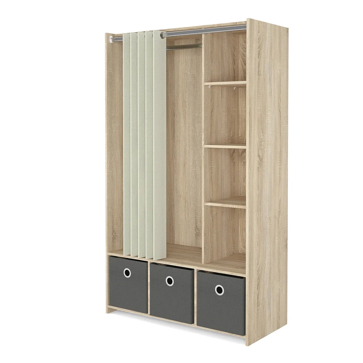 Lambart 3 Bin Armoire