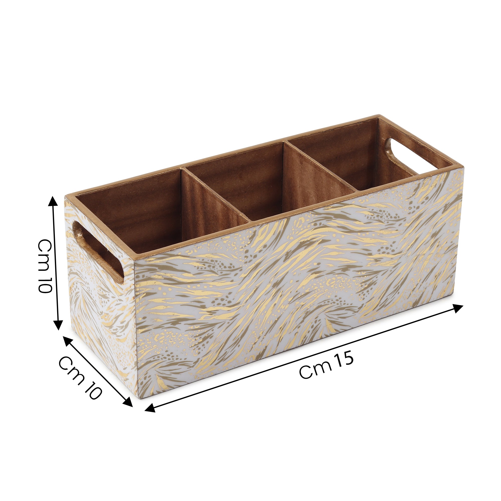 Zivra Gold Cutlery holder  - OUCHCART