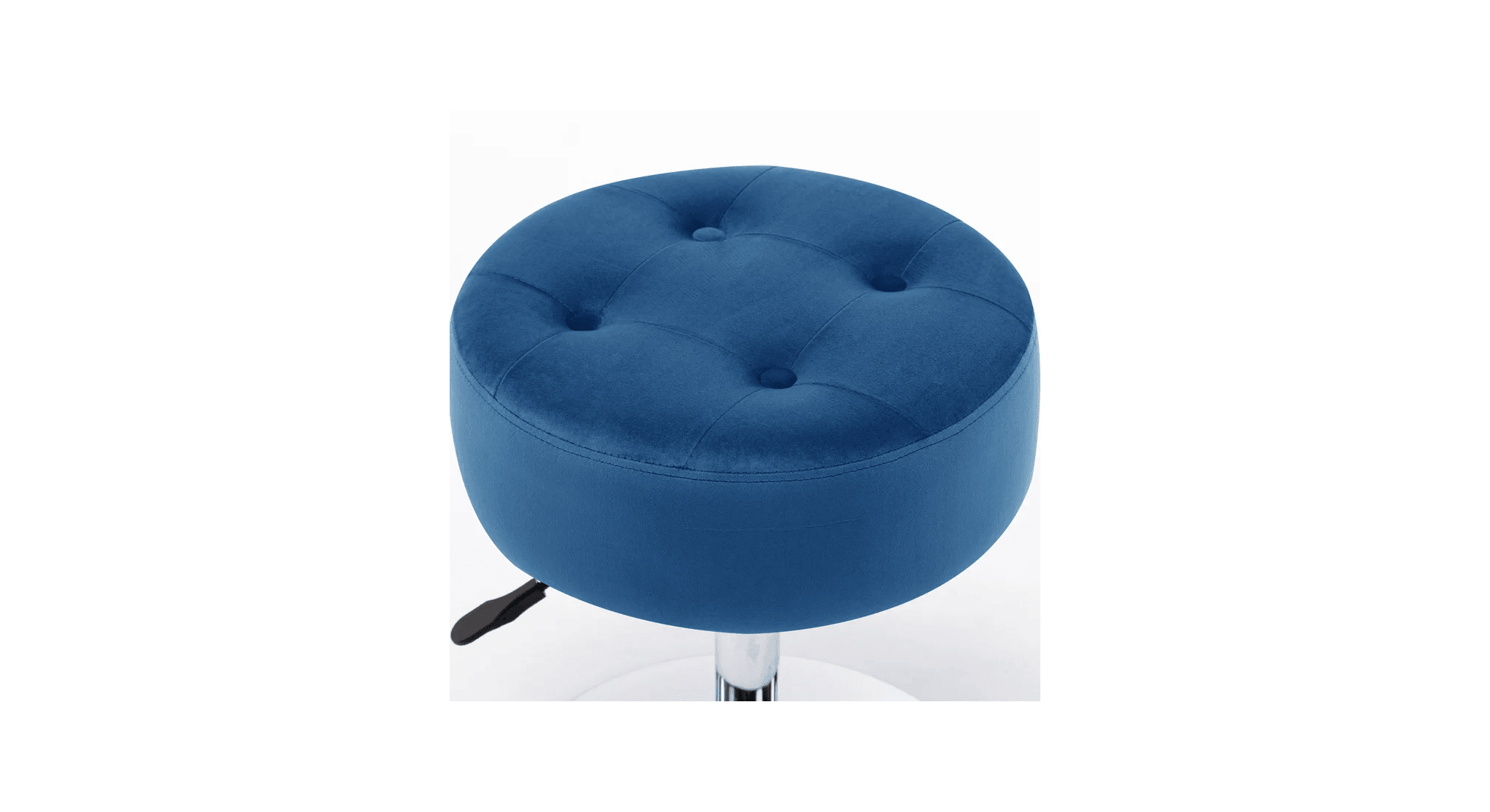 DERIA VANITY STOOL BLUE - Ouch Cart 