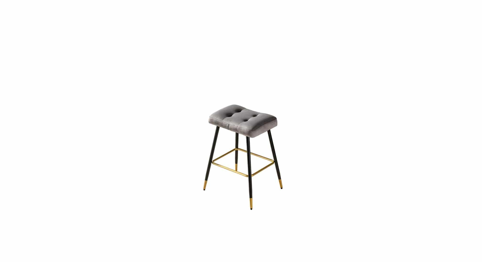 JULIO COUNTER STOOL GREY - Ouch Cart 