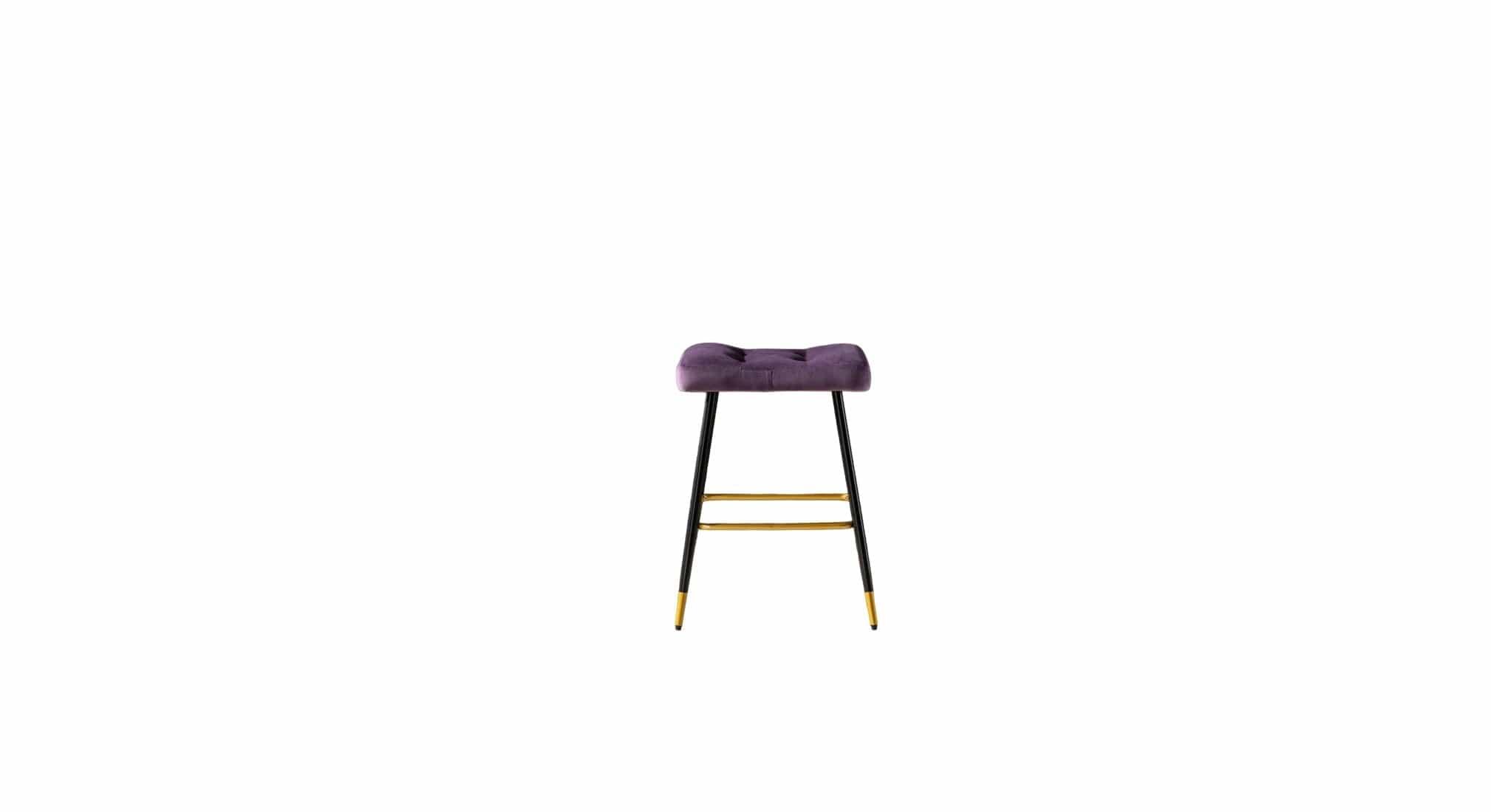 JULIO COUNTER STOOL PURPLE - Ouch Cart 