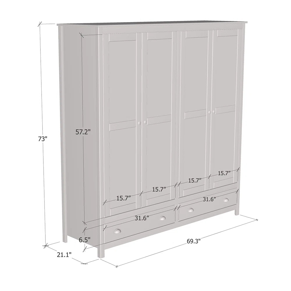 Topazio 4D2S Wardrobe
