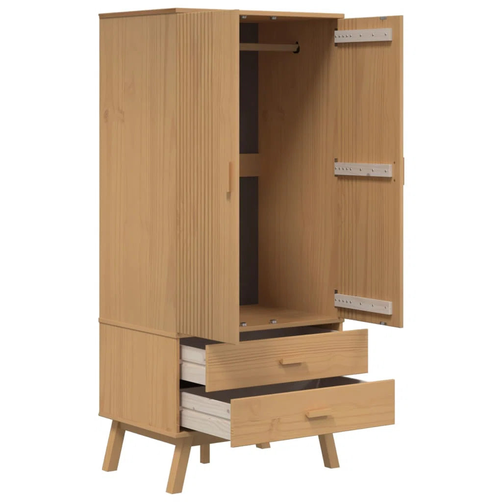 Pine Wood Armoire