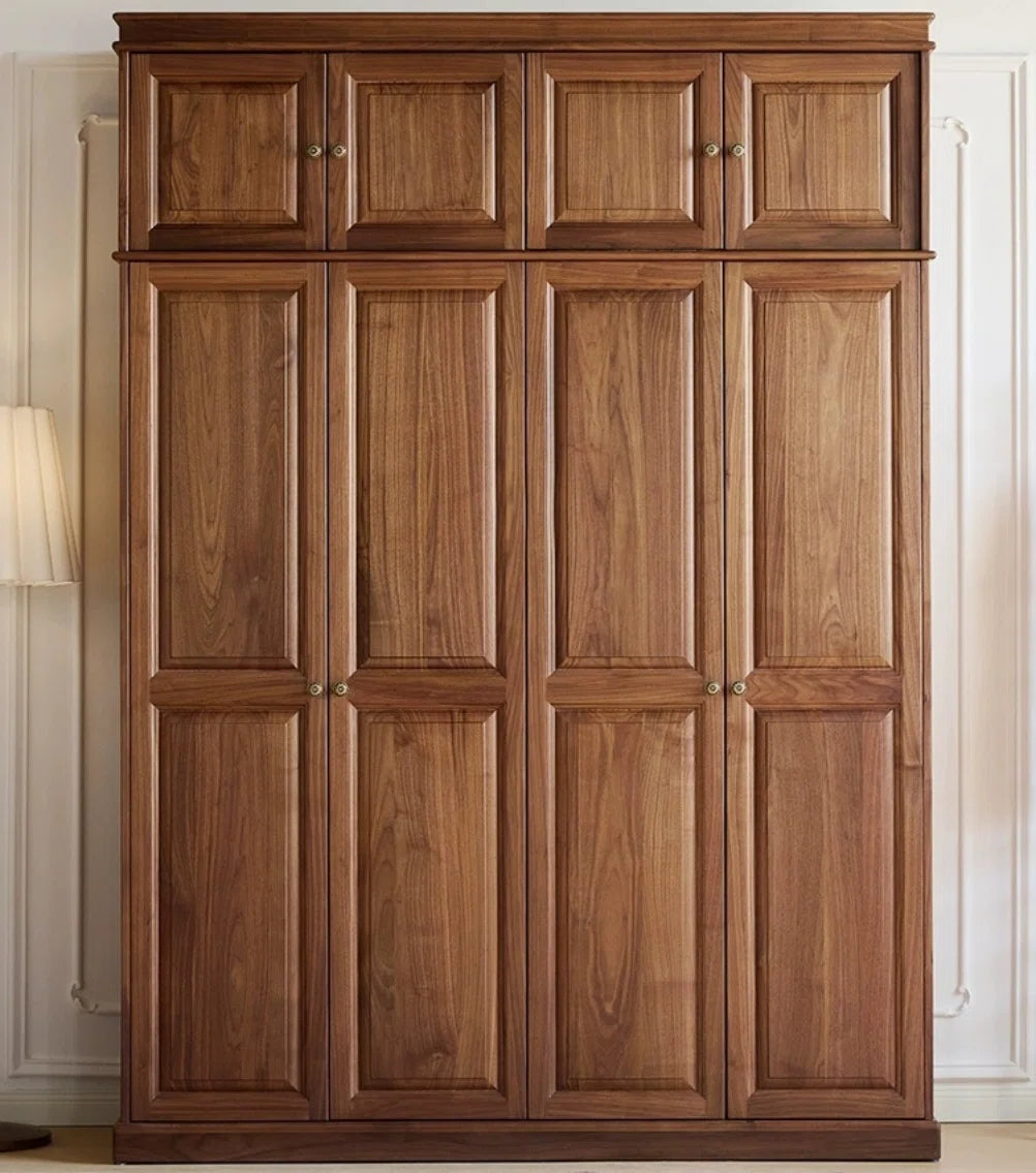 Vintage Solid Wood Wardrobe