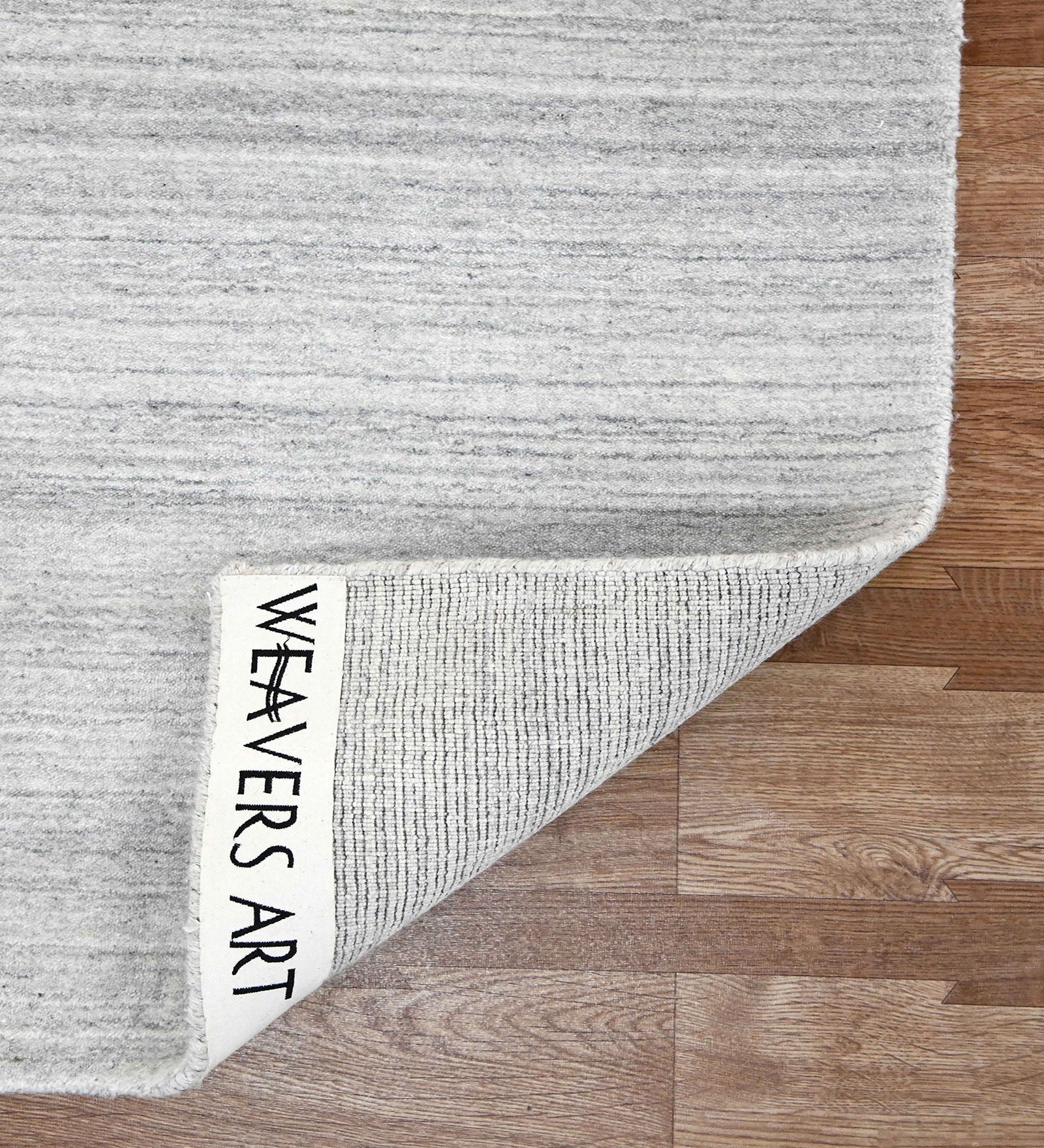 Blend Solid Pattern Hand Woven  Rectangle Anti-Skid Designer Carpet, Prayer Rug For Office Cabins, Small Living Spaces - 2'X3'