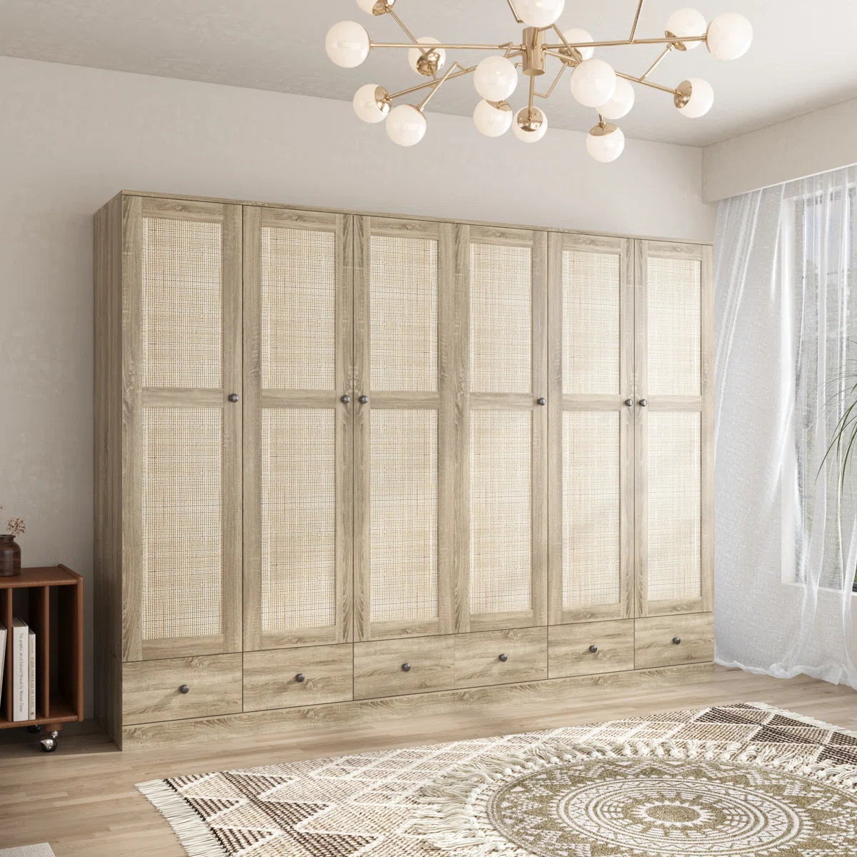 94.4"W Large Wardrobe