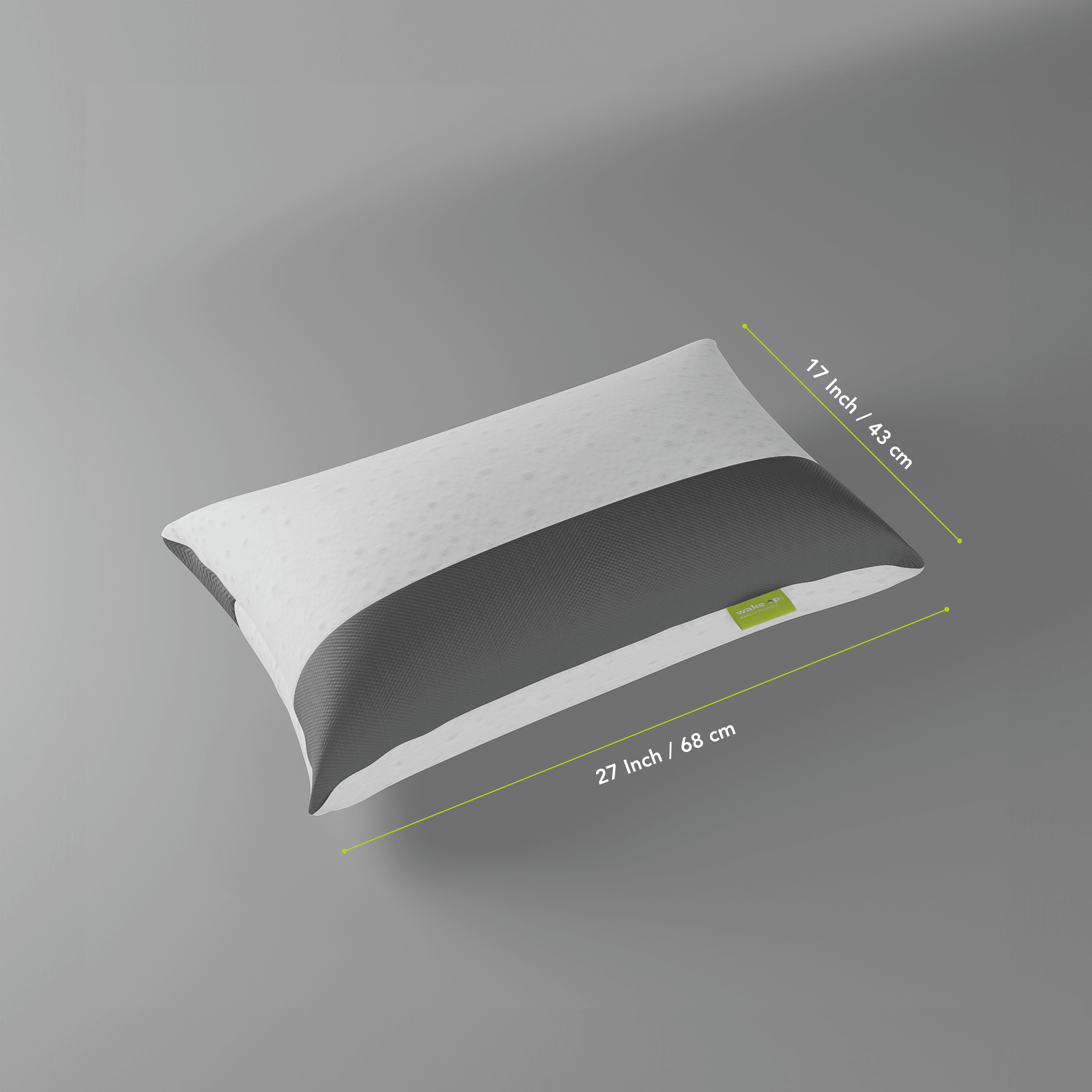 Beta Rest Fibre Pillow In White - Ouch Cart 