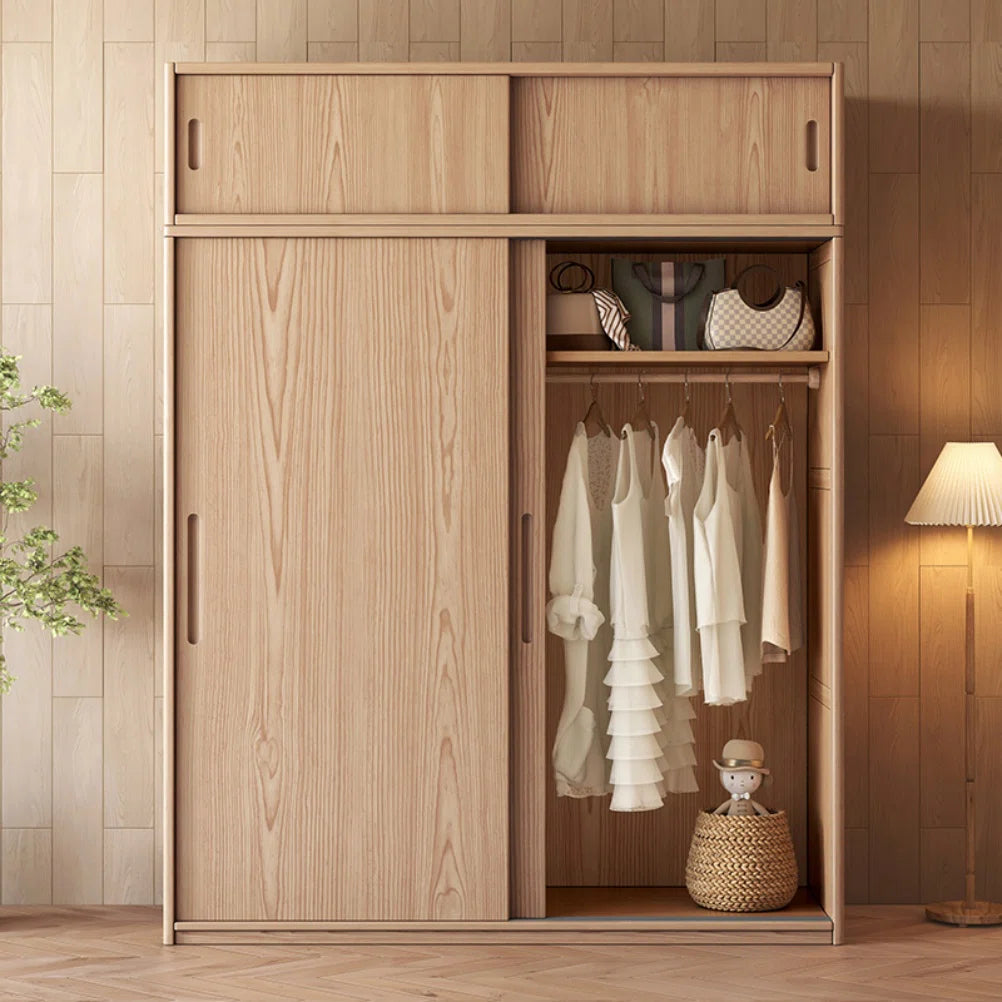 Creative Solid Wood Wardrobe