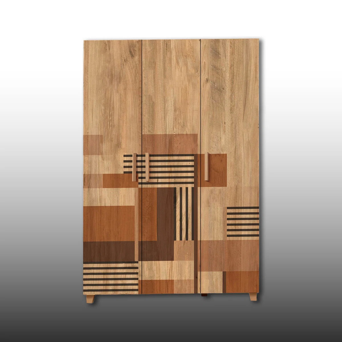 Freestanding Armoire Wardrobe With Edge Banding