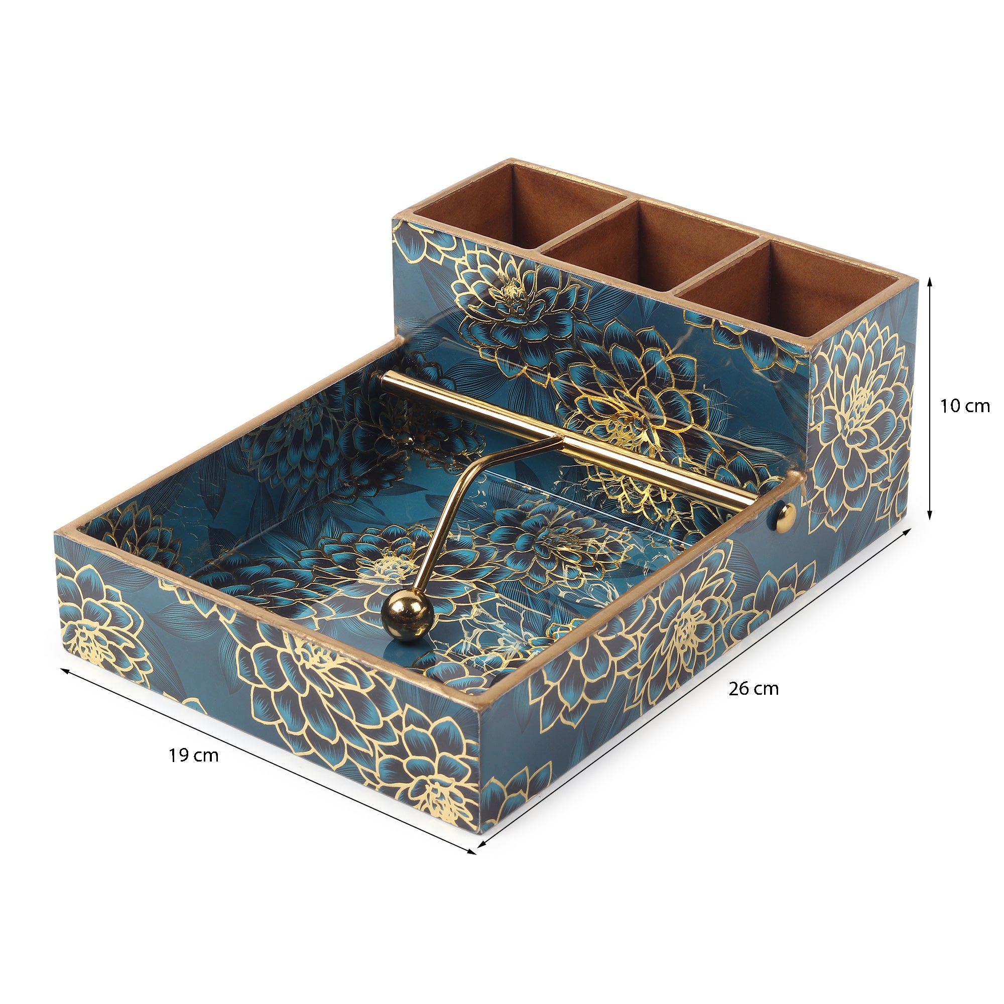 Sapphire Wreath Cutlery and Tissue Holder - OUCHCART