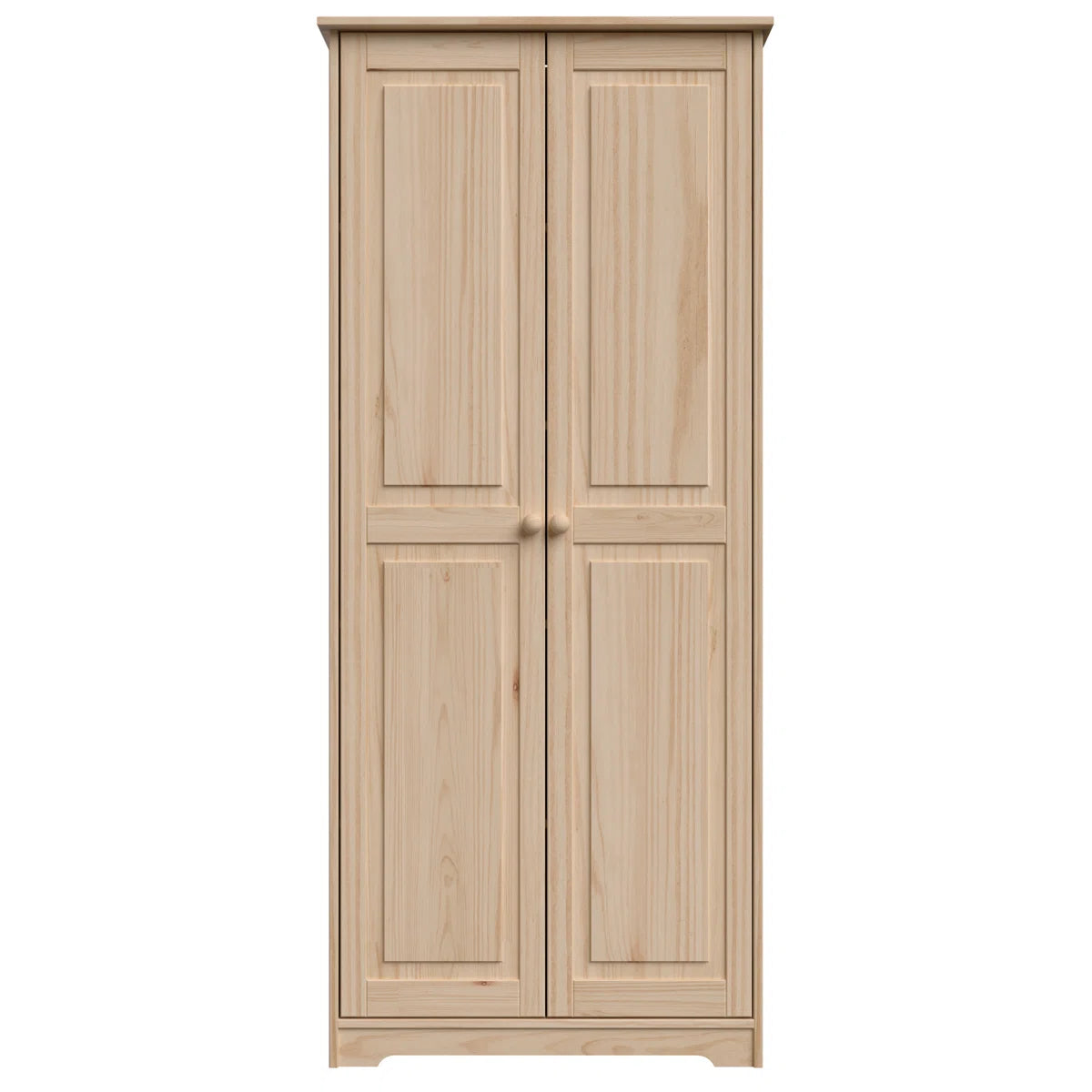 Jadian Freestanding Wardrobe Closet 1.0 with 4 Shelves and 2 Drawers