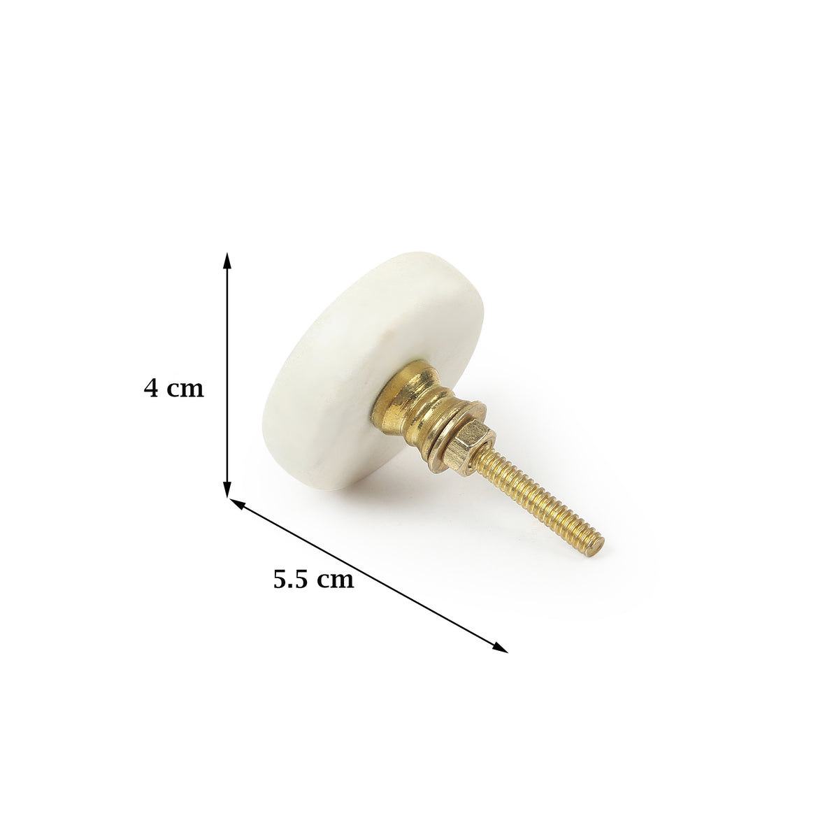 Orla Marble Knob set of 6 - Ouchcart