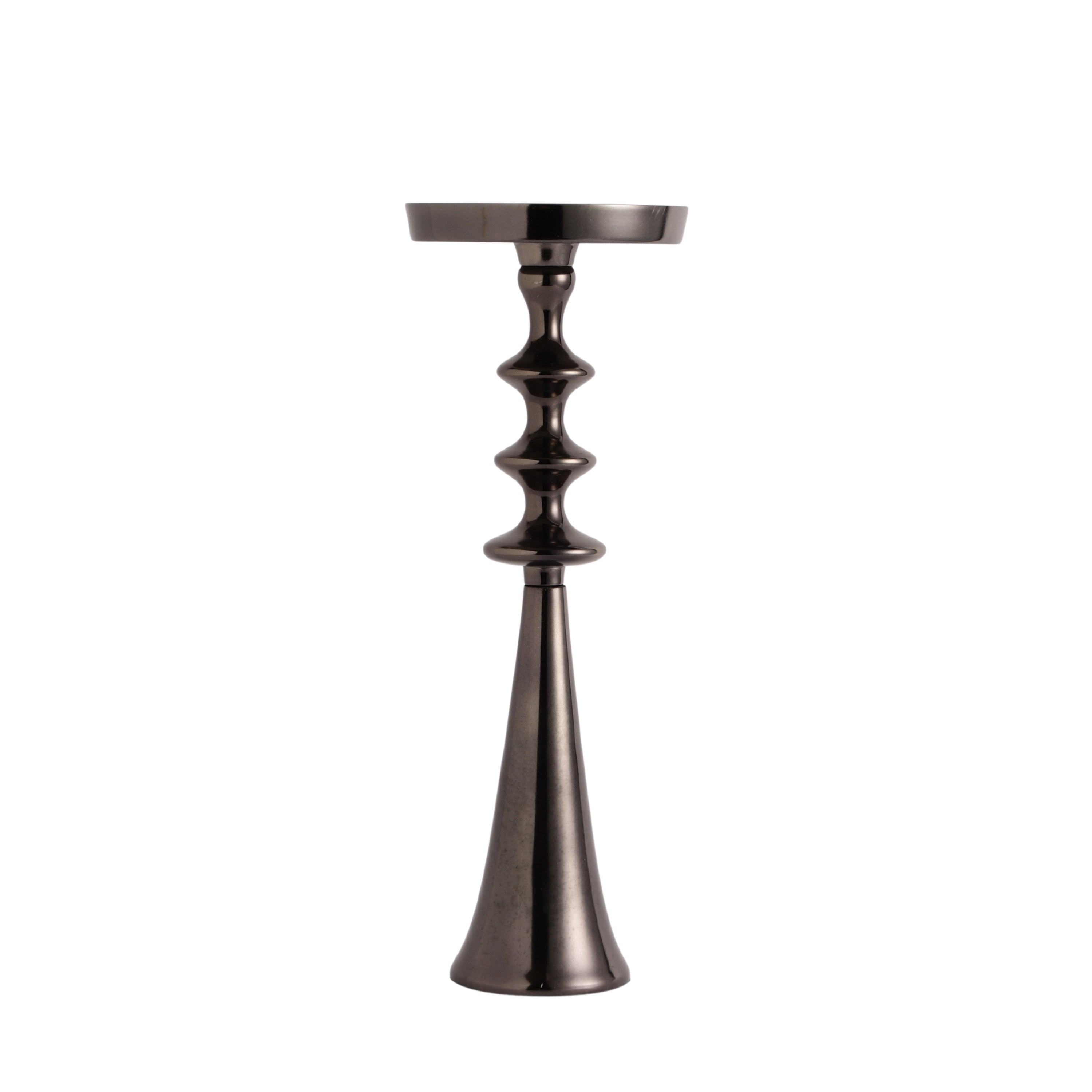 Altar Flame Black Silver Candle holder - OUCHCART | Candle holder
