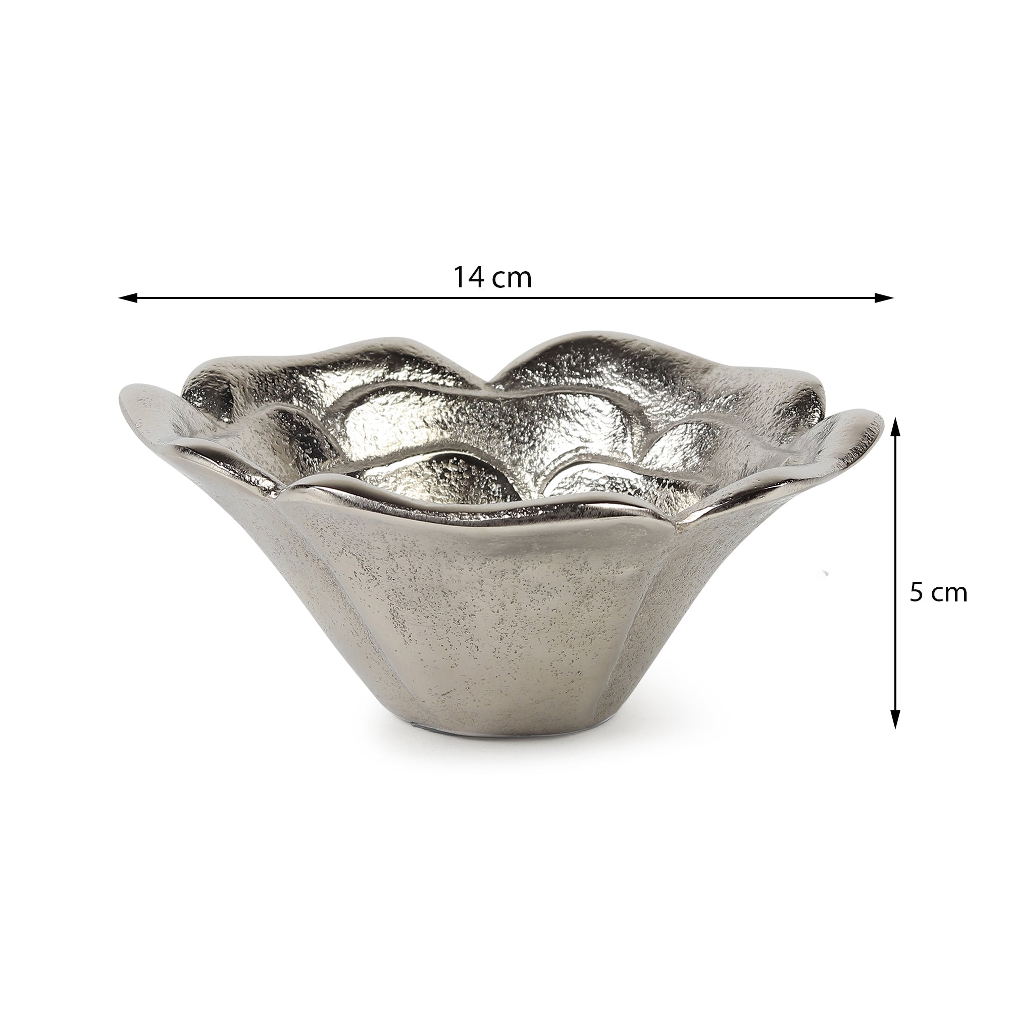 Petal Metal Bowl