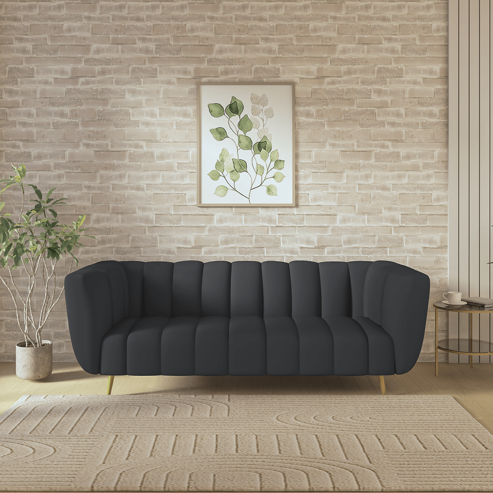 Mushy High Density Foam Sofa Set - Ouch Cart 