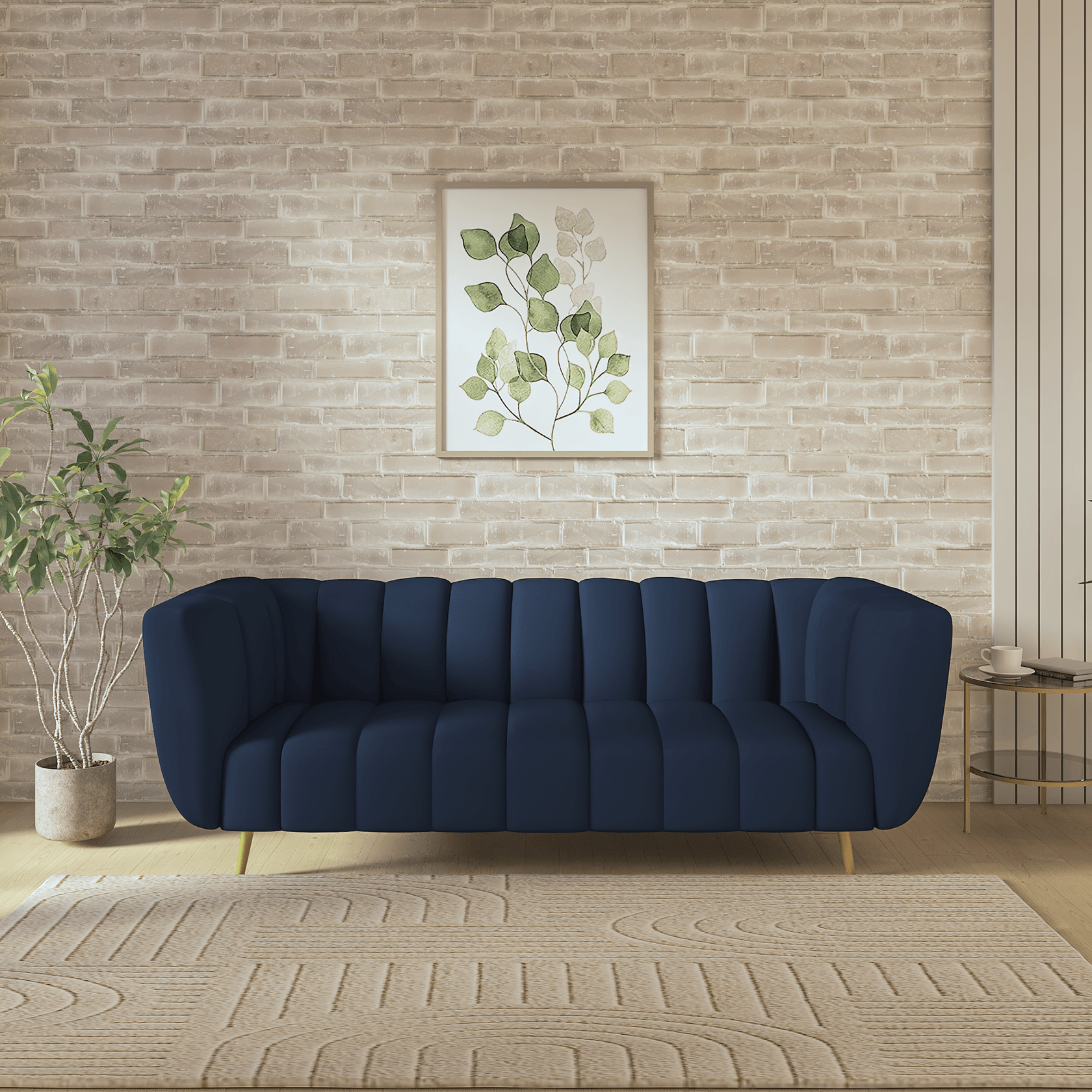 Mushy High Density Foam Sofa Set - Ouch Cart 