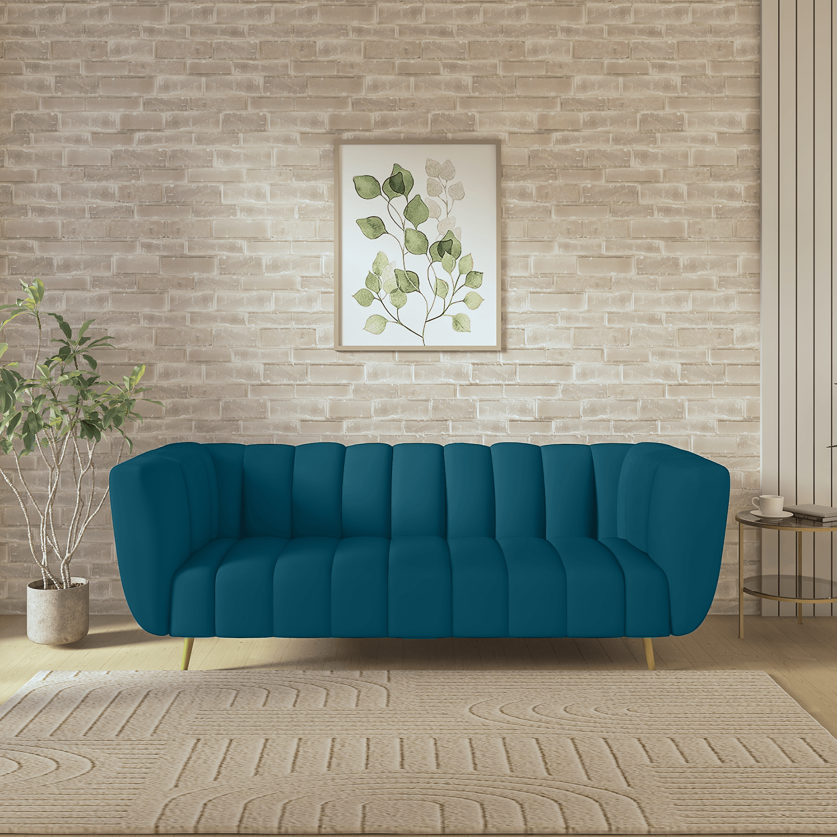 Mushy High Density Foam Sofa Set - Ouch Cart 