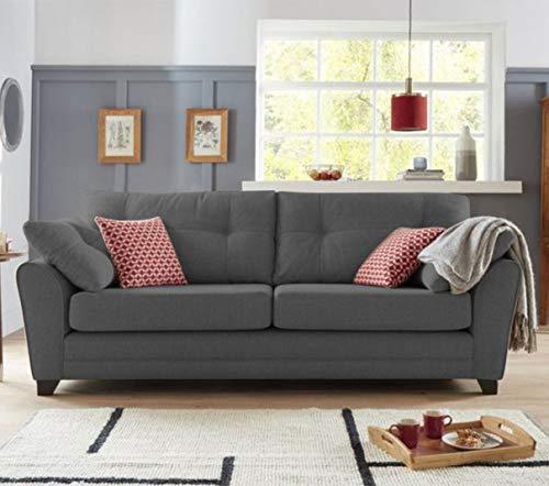 3 Seater Fabric Sofa - Ouch Cart 