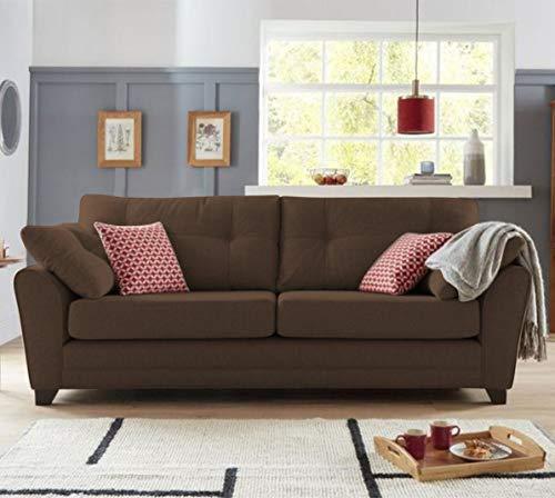 3 Seater Fabric Sofa - Ouch Cart 