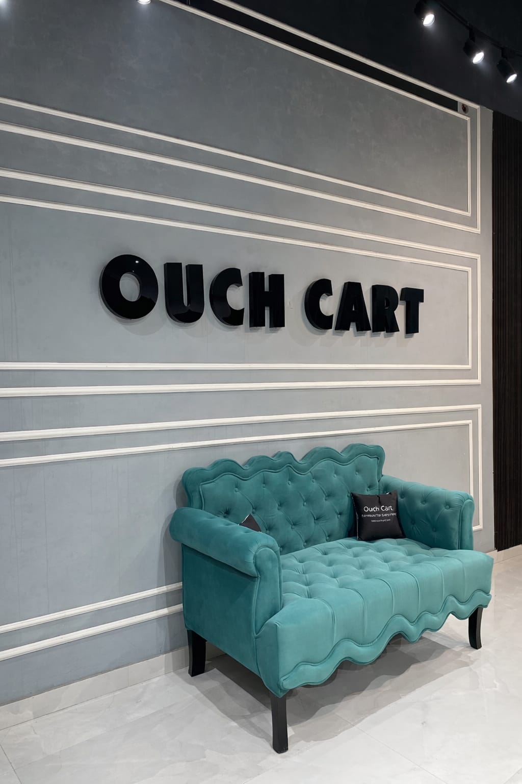 Mcarthur Velvet Rolled Arm sofa