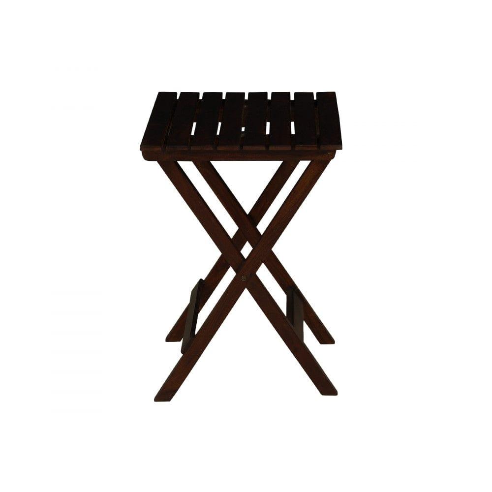 Table (Walnut) | Side table | Corner table | Chess Table | Laptop Table | Sofa table - Ouch Cart 