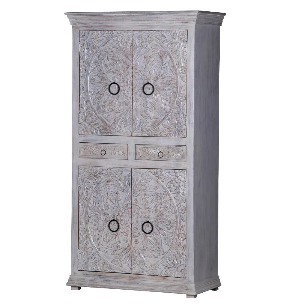 Lancey Solid Wood Armoire