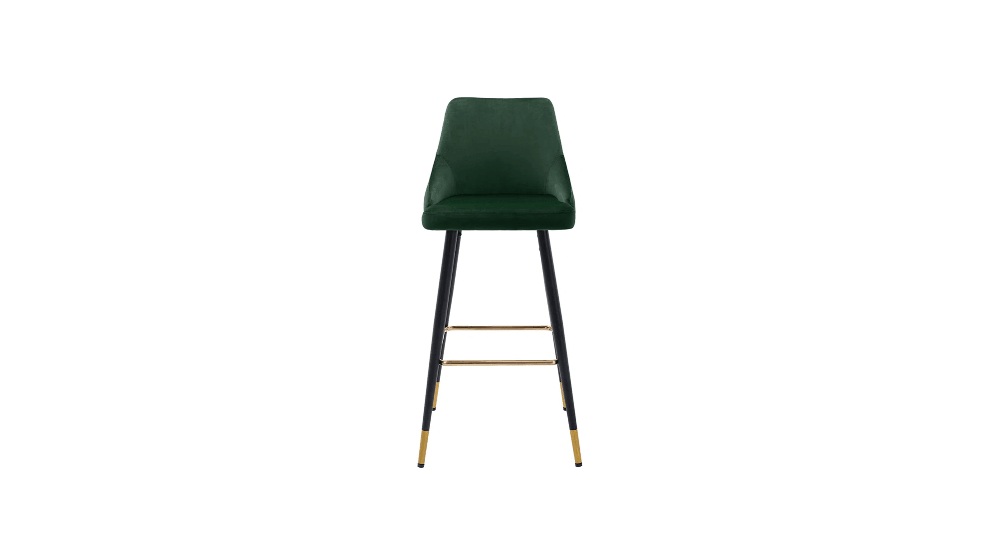 DAVAN BAR STOOL GREEN SET OF 2 - Ouch Cart 