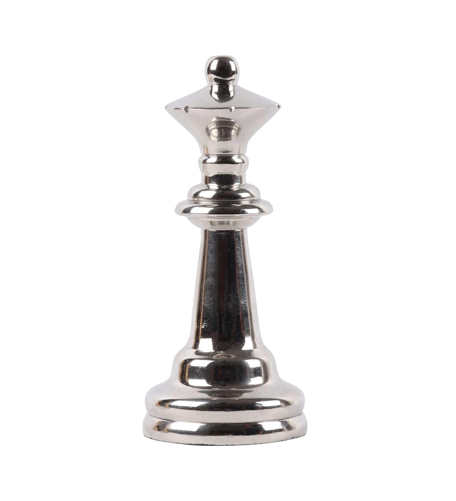 chess king queen nickel large - Ouch Cart 