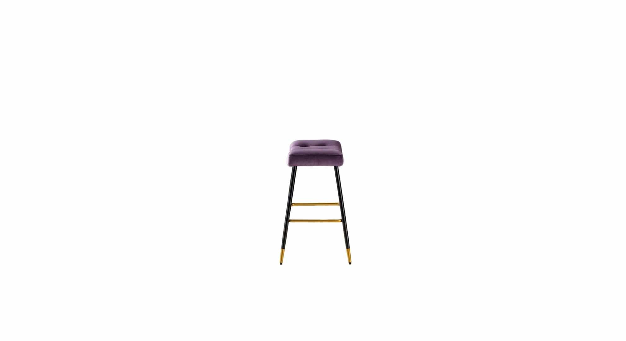 JULIO COUNTER STOOL PURPLE - Ouch Cart 