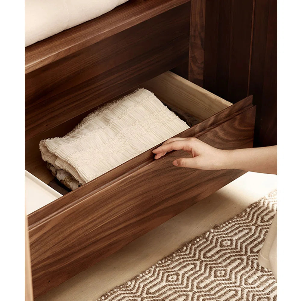 Chinese style retro simple bedroom wardrobe