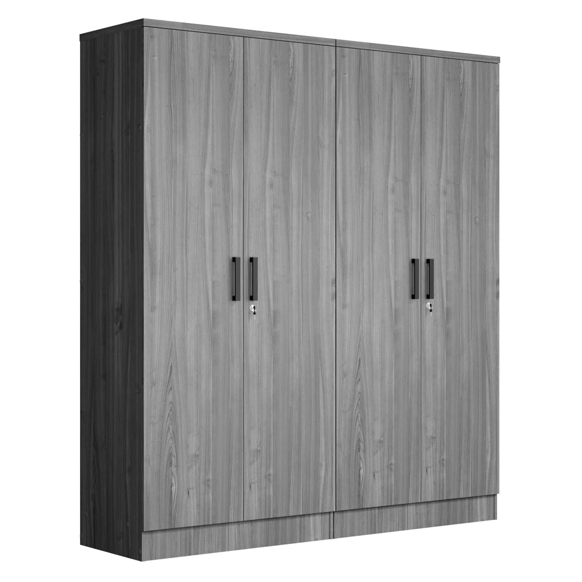 Double Wardrobe With 4 Slim Door!