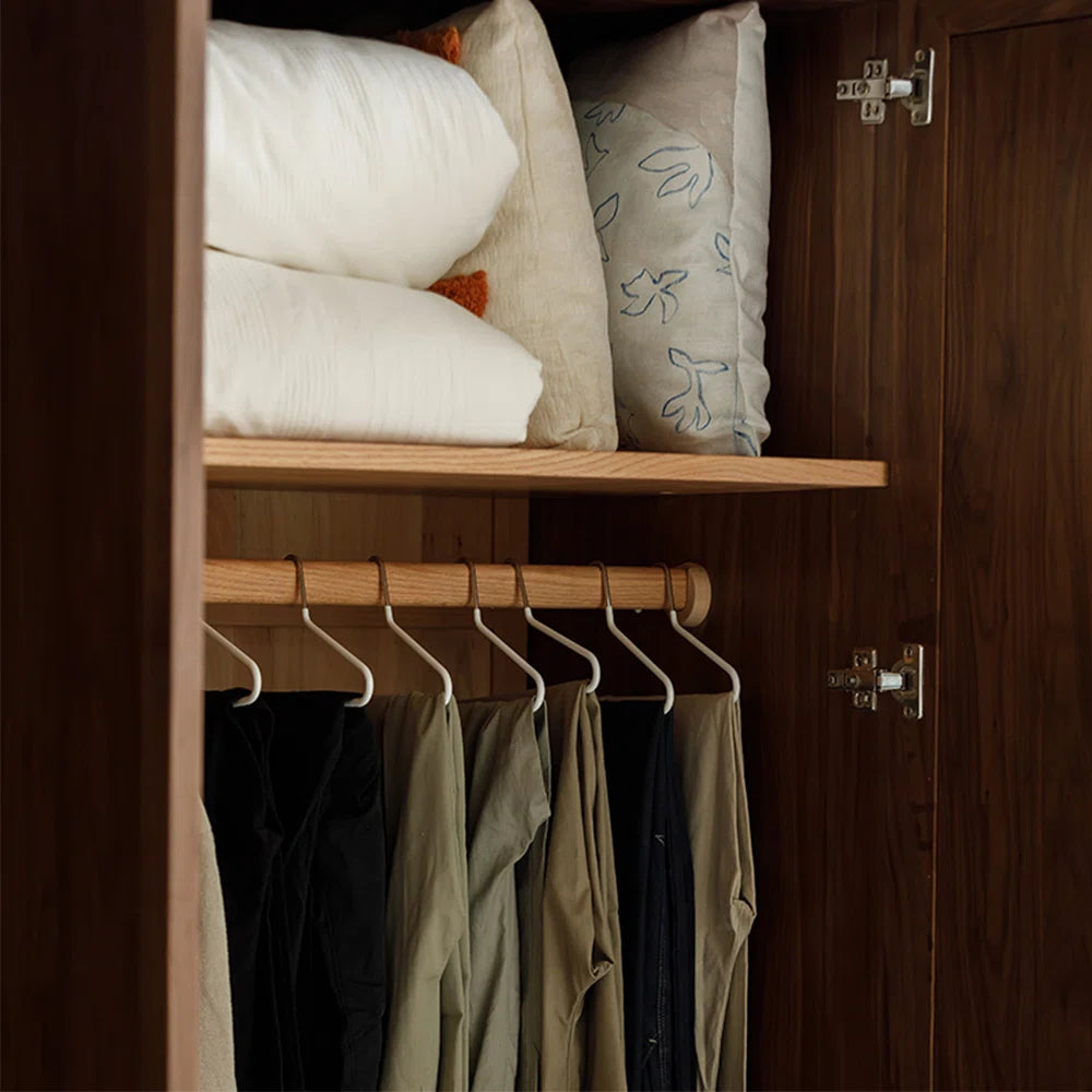 American style retro simple bedroom wardrobe