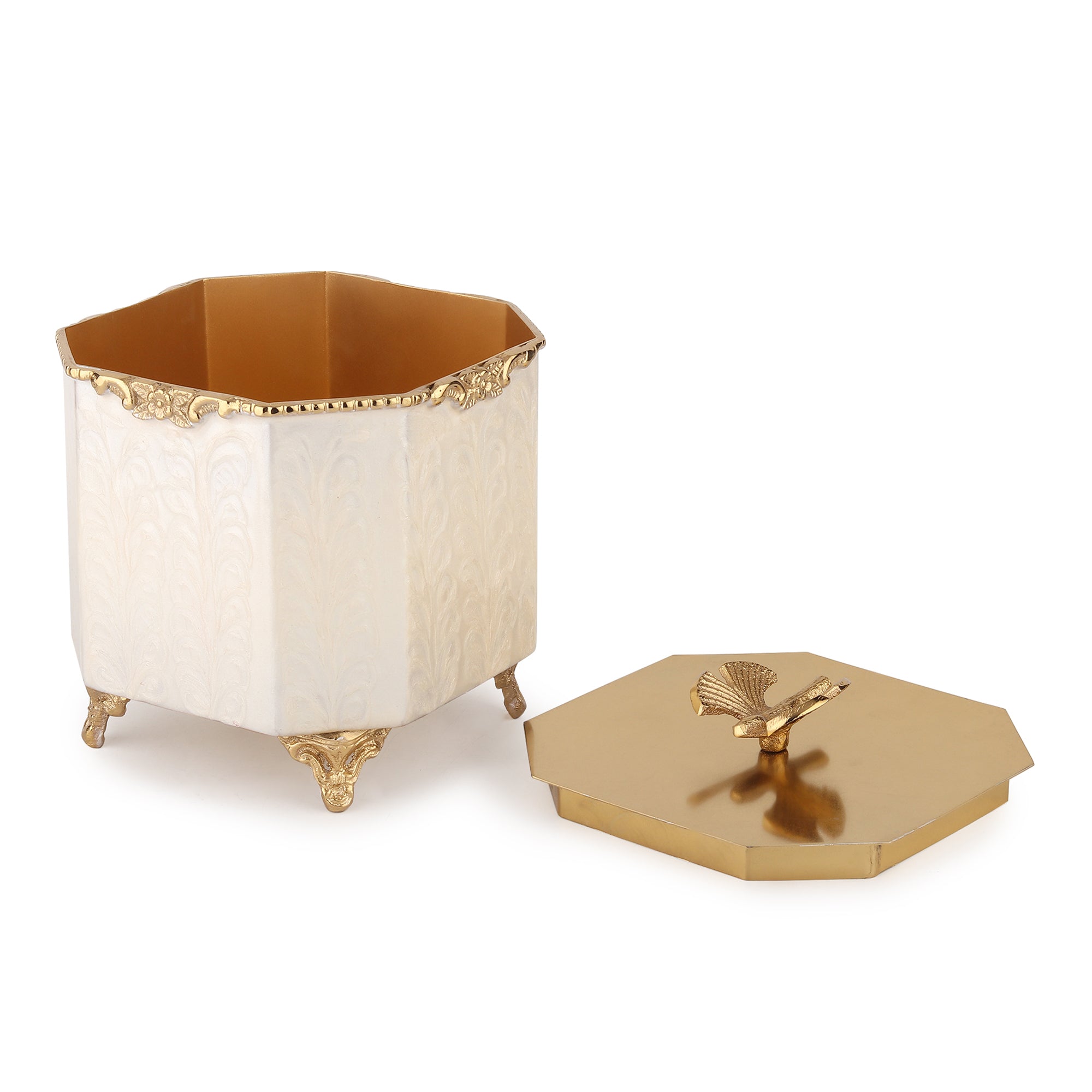 Avelion Ivory Pearl Large Storage Box