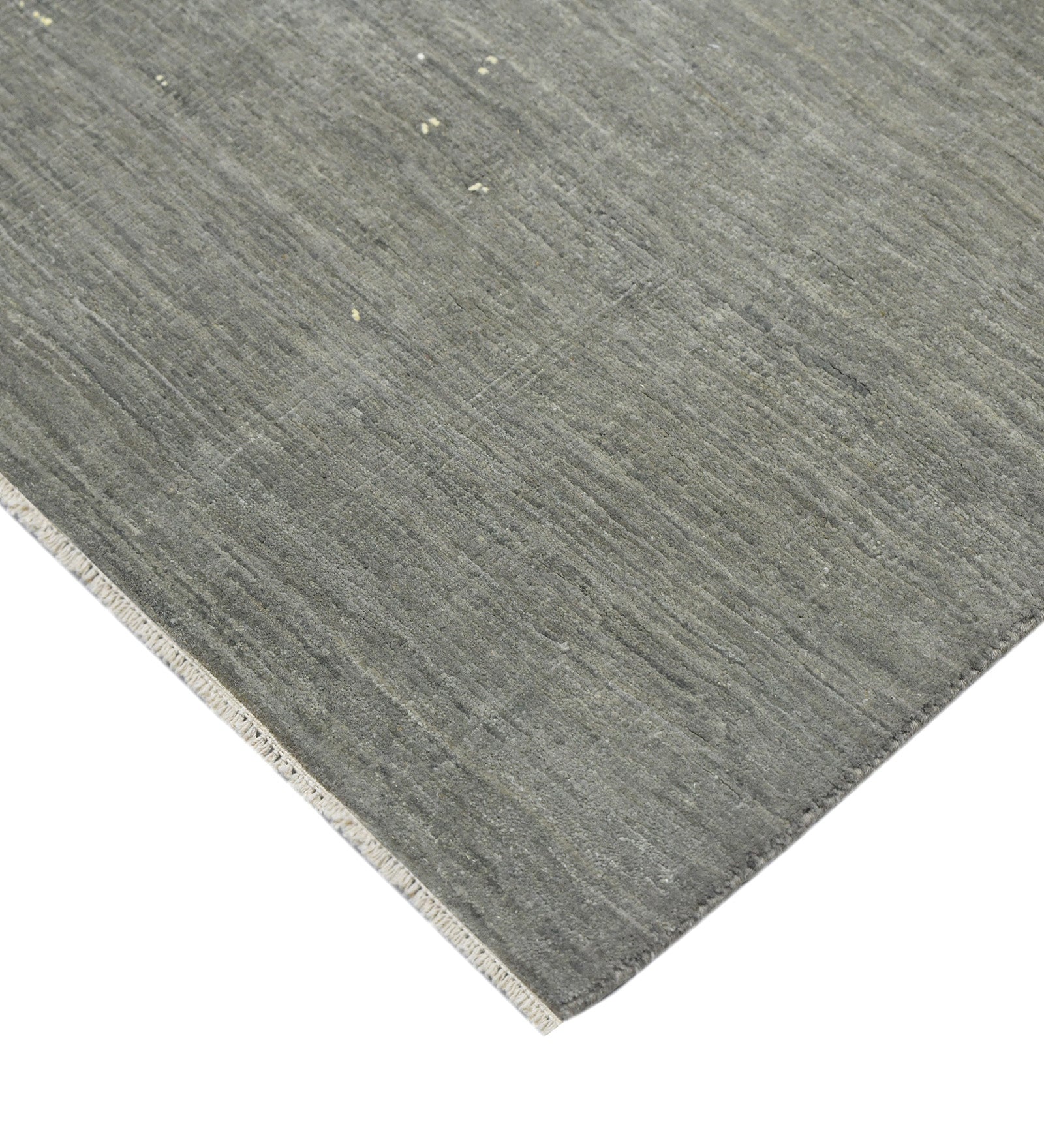 Pearl Transitional Pattern Hand Knotted  Rectangle Anti-Skid Designer Carpet, Prayer Rug For Office Cabins, Small Living Spaces - 2'X3'