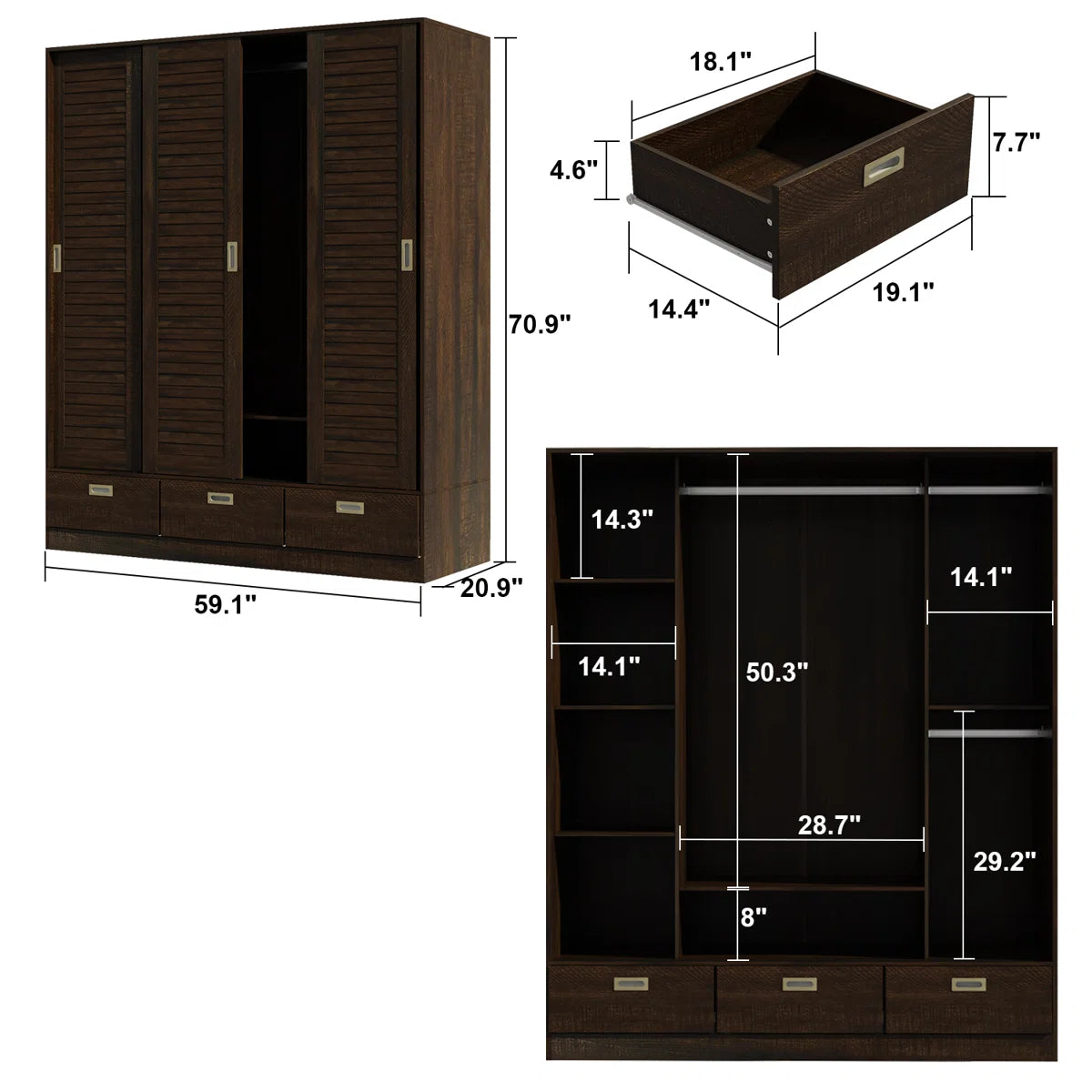 Bekin Armoire