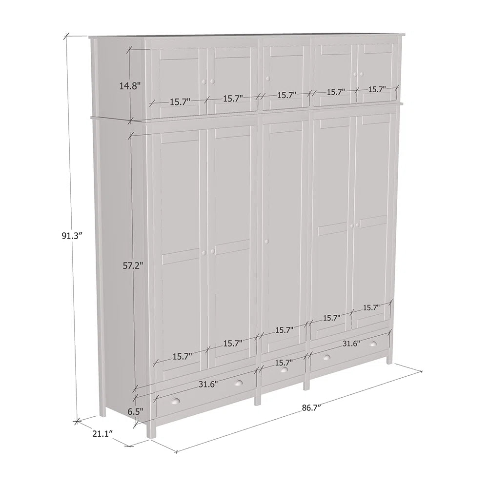 Topazio 10D3S Wardrobe