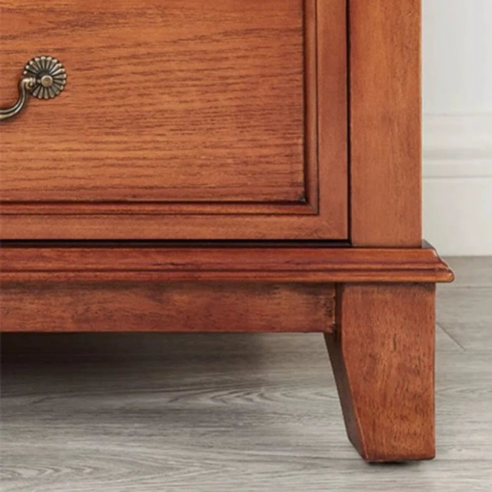 American-style Minimalist Solid Wood Wardrobe