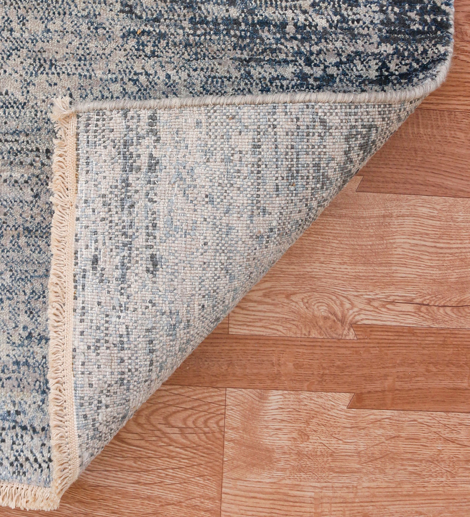 Dazzle Modern Pattern Hand Knotted  Rectangle Anti-Skid Designer Carpet, Prayer Rug For Office Cabins, Small Living Spaces - 4'x6'