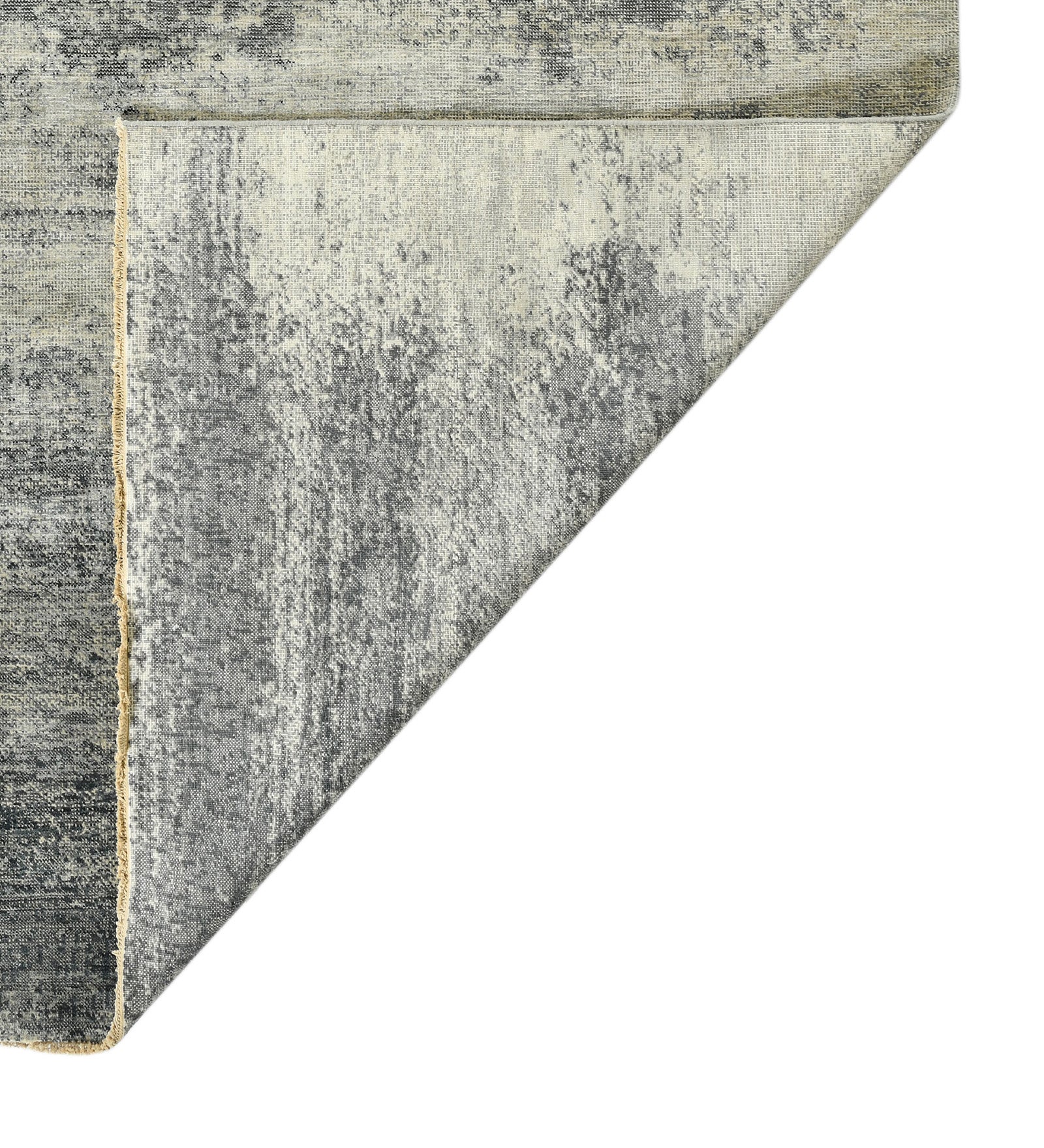Dazzle Modern Pattern Hand Knotted  Rectangle Anti-Skid Designer Carpet, Prayer Rug For Office Cabins, Small Living Spaces - 2'X3'