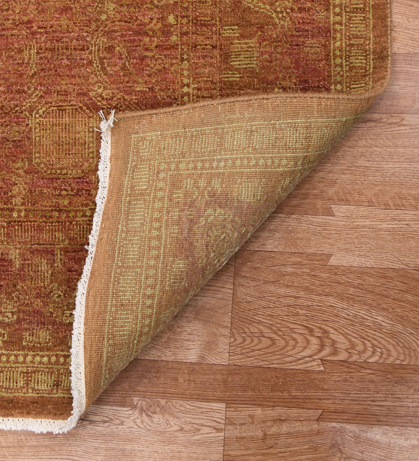 Kohinoor Traditional Pattern Hand Knotted  Rectangle Anti-Skid Designer Carpet, Prayer Rug For Office Cabins, Small Living Spaces - 2'X3'