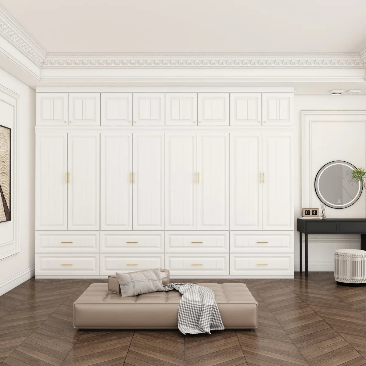 126” W Large Wardrobe