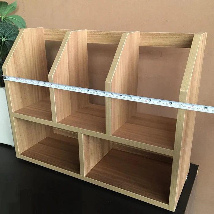 Portable Bookshelf For Table Tops or Wall Hanging - Ouch Cart 