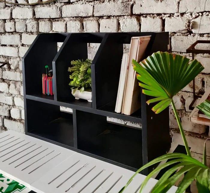 Portable Bookshelf For Table Tops or Wall Hanging - Ouch Cart 