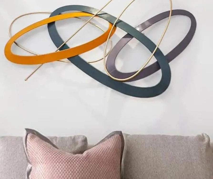ALFA OUT  WALl ARTHandmade One-of-a-kind original piece 6 Month Waranty Perfect for a modern or coastal-themed room Adds a pop of color